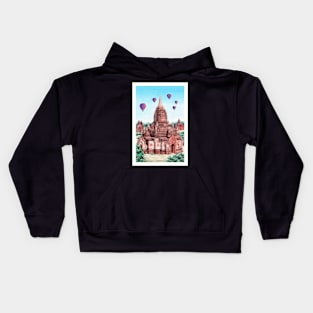 Bagan, Mynamar Kids Hoodie